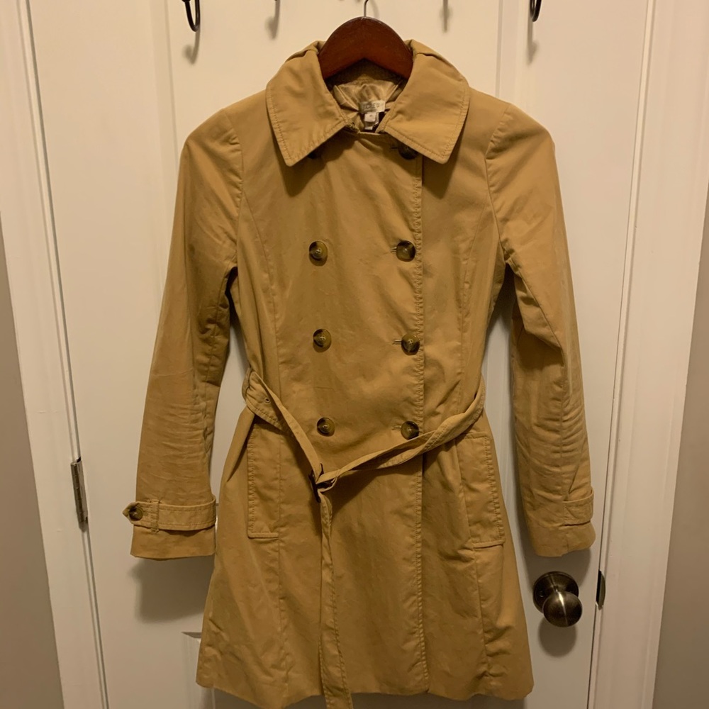 J Crew Factory Trench Coat